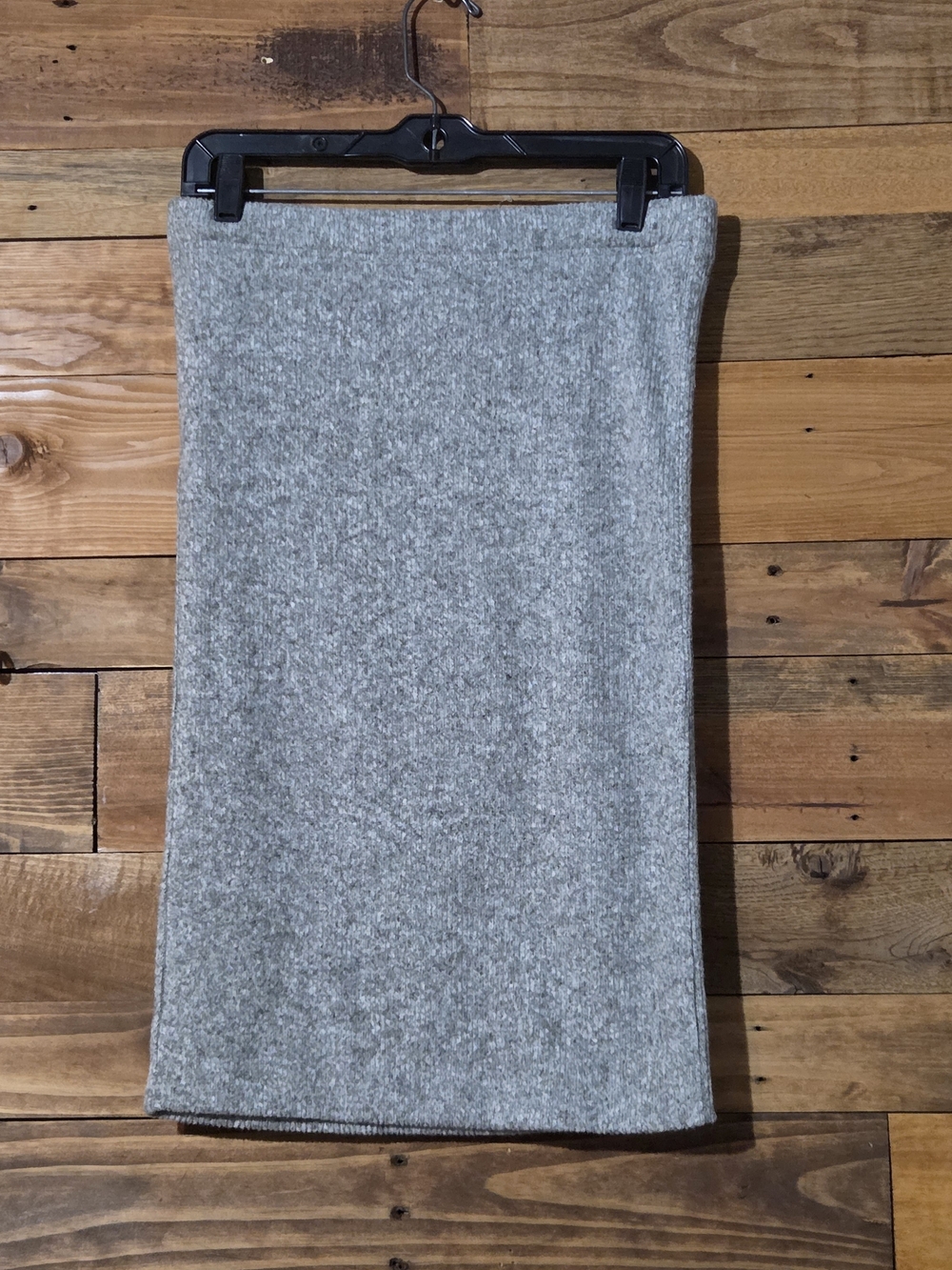 NWT Ann Taylor Petite Gray soft Knit Pencil Skirt 10P Career Classic $59 Retail